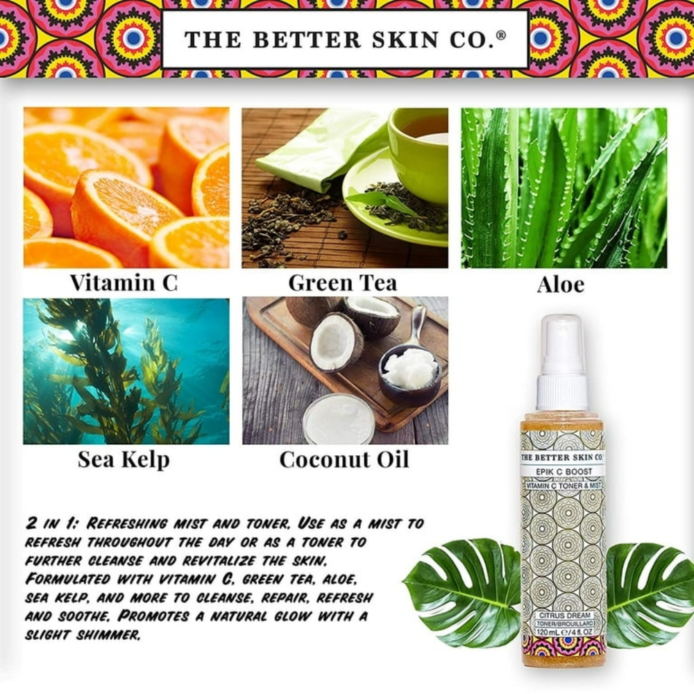 🆕️The Better Skin Co. Epik C Boost Toner & Mist 🆕️SEALED🆕️